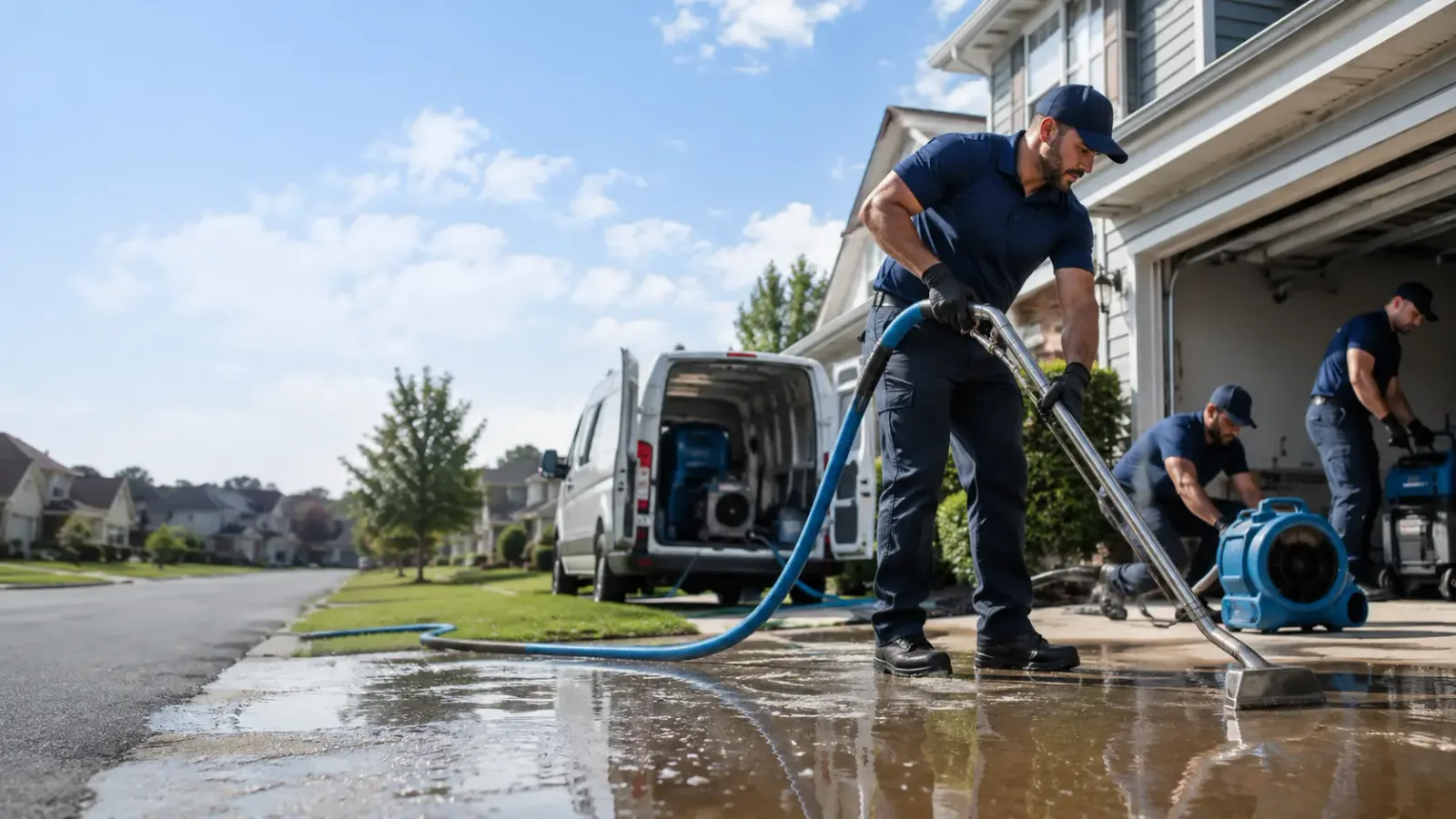 Flood Damage Restoration in Tyner, IN